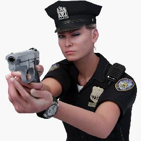 Police Officer White Female